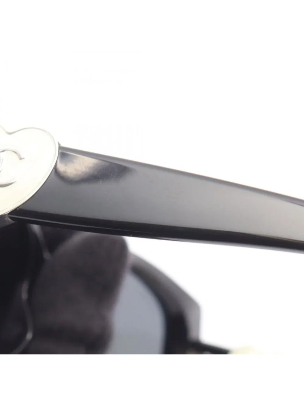 Chanel Sunglasses CC Logo Black Eyewear